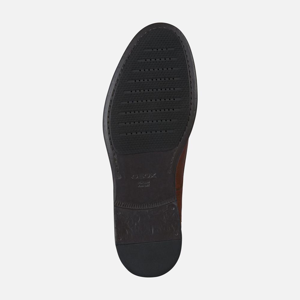 Botas Geox Homem Marrom Escuro - Terence - CIZDS6423